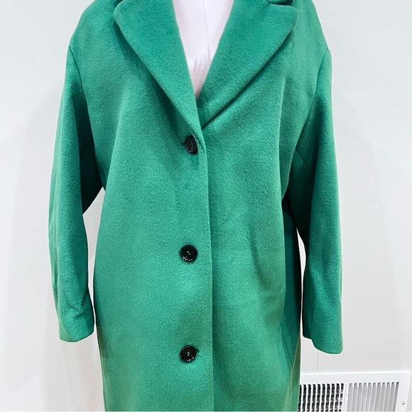 H&M oversized green coat - Picture 10 of 10
